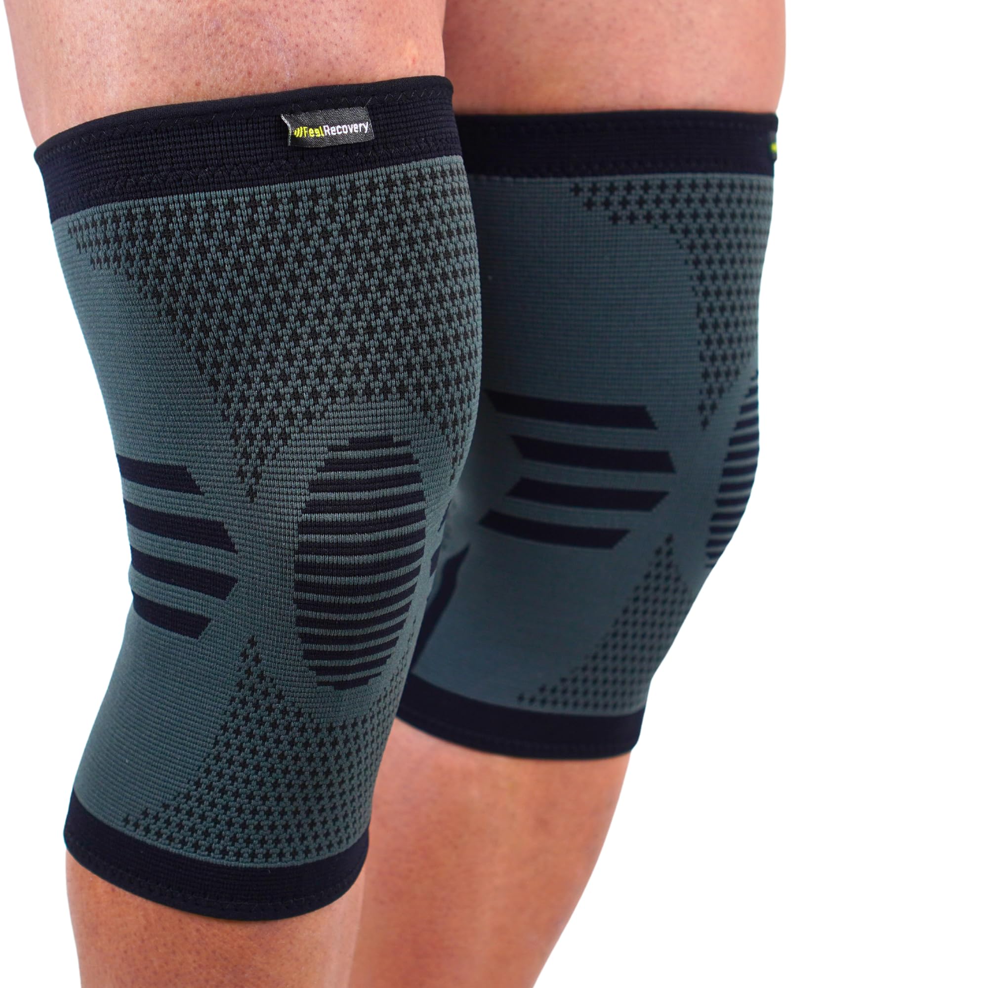 Feel Recovery Ginocchiera Compressione Verde XL