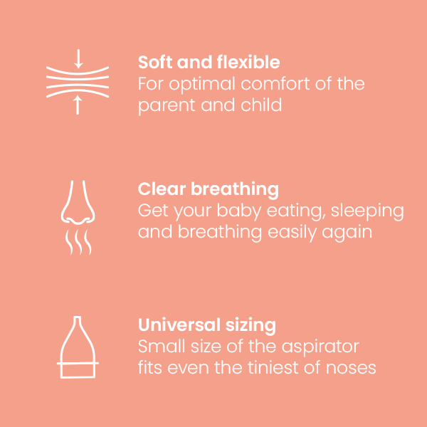 Tenscare Nasal Aspirator aspiratore nasale neonato silicone