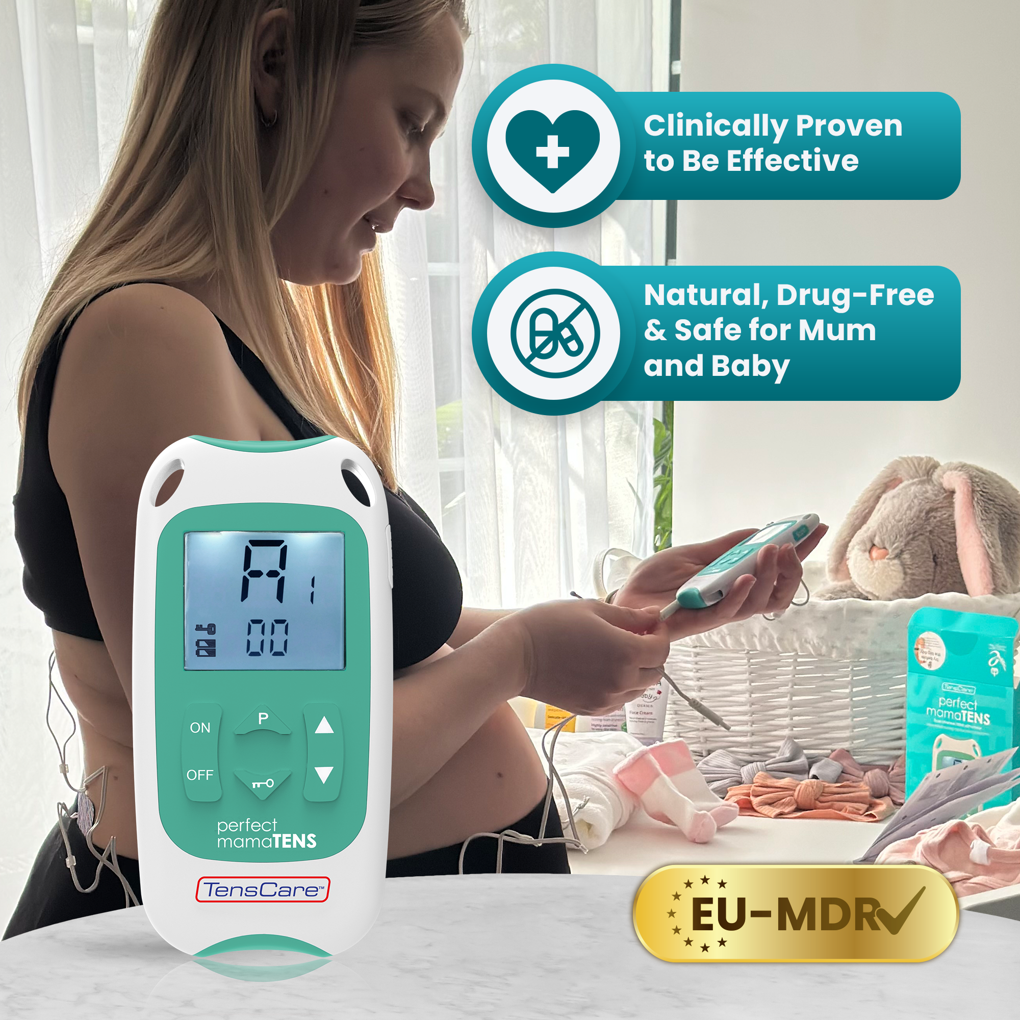 TensCare Perfect mamaTENS elettrostimolatore TENS parto