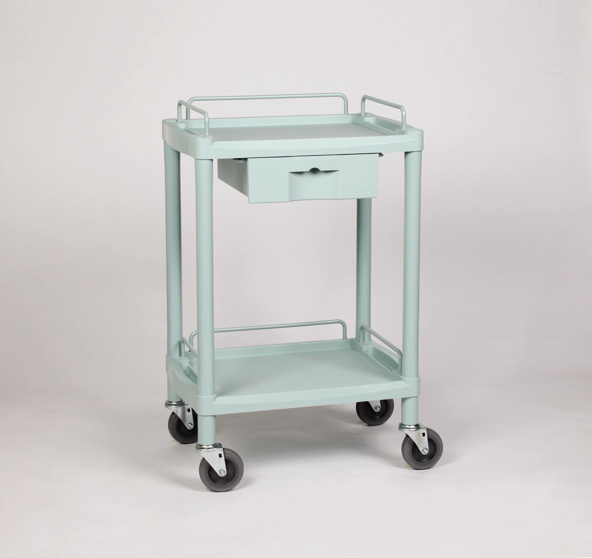NewAge OK Farma 3 Carrello Medicale 2 Ripiani Cassetto