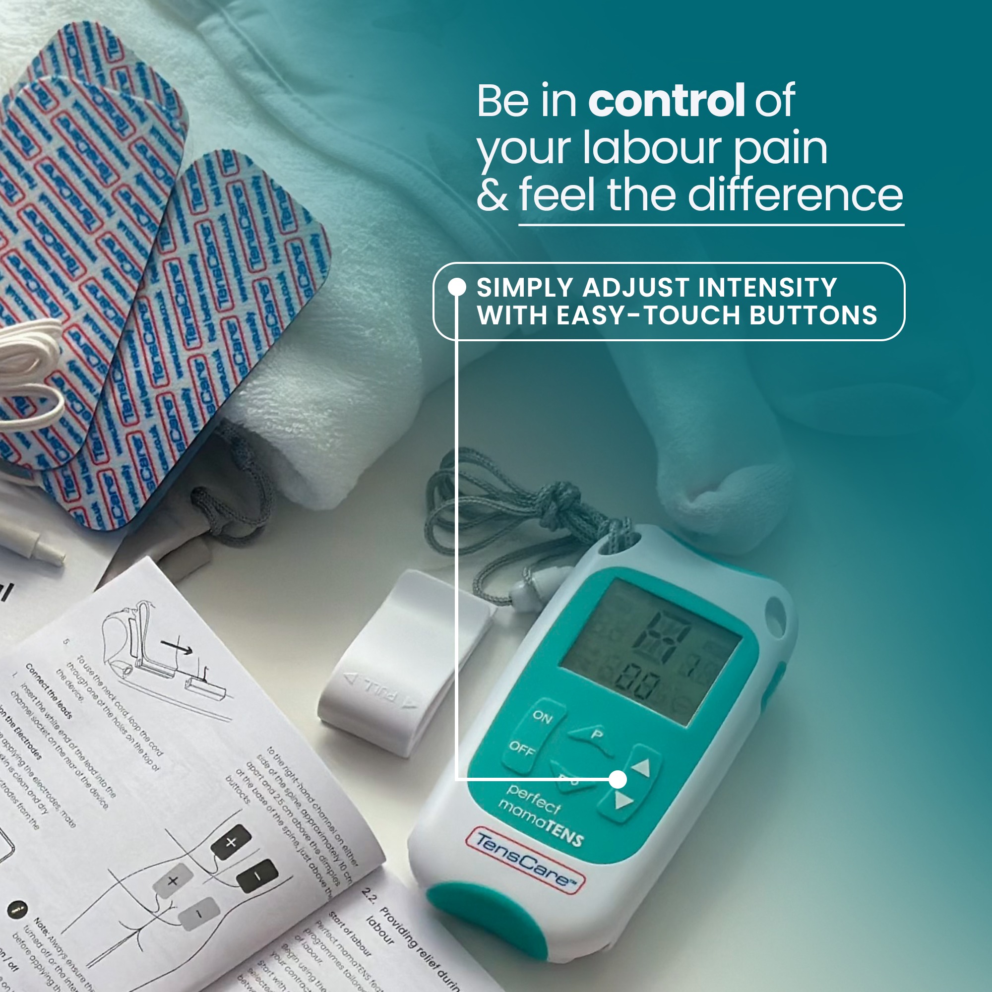 TensCare Perfect mamaTENS elettrostimolatore TENS parto
