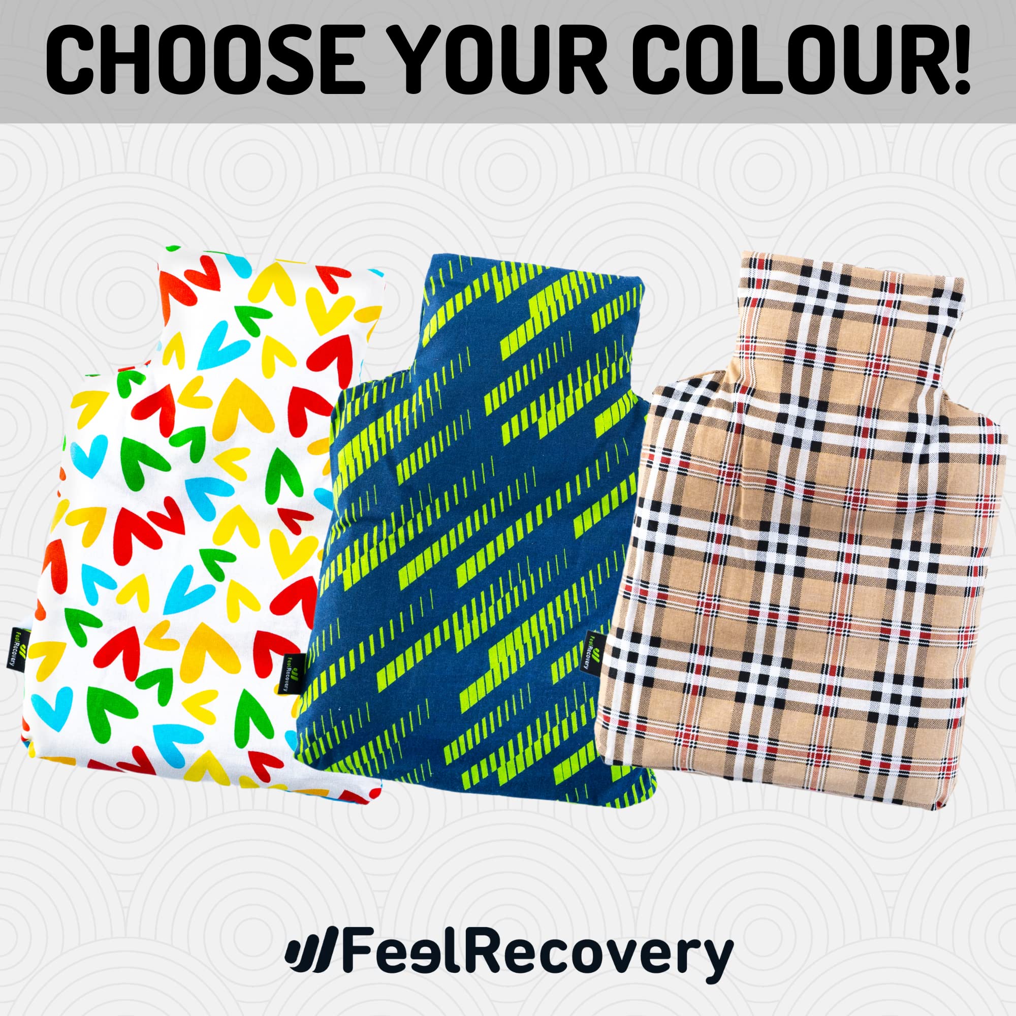Feel Recovery Cuscini Riscaldante Oxford 30x22 cm semi lino
