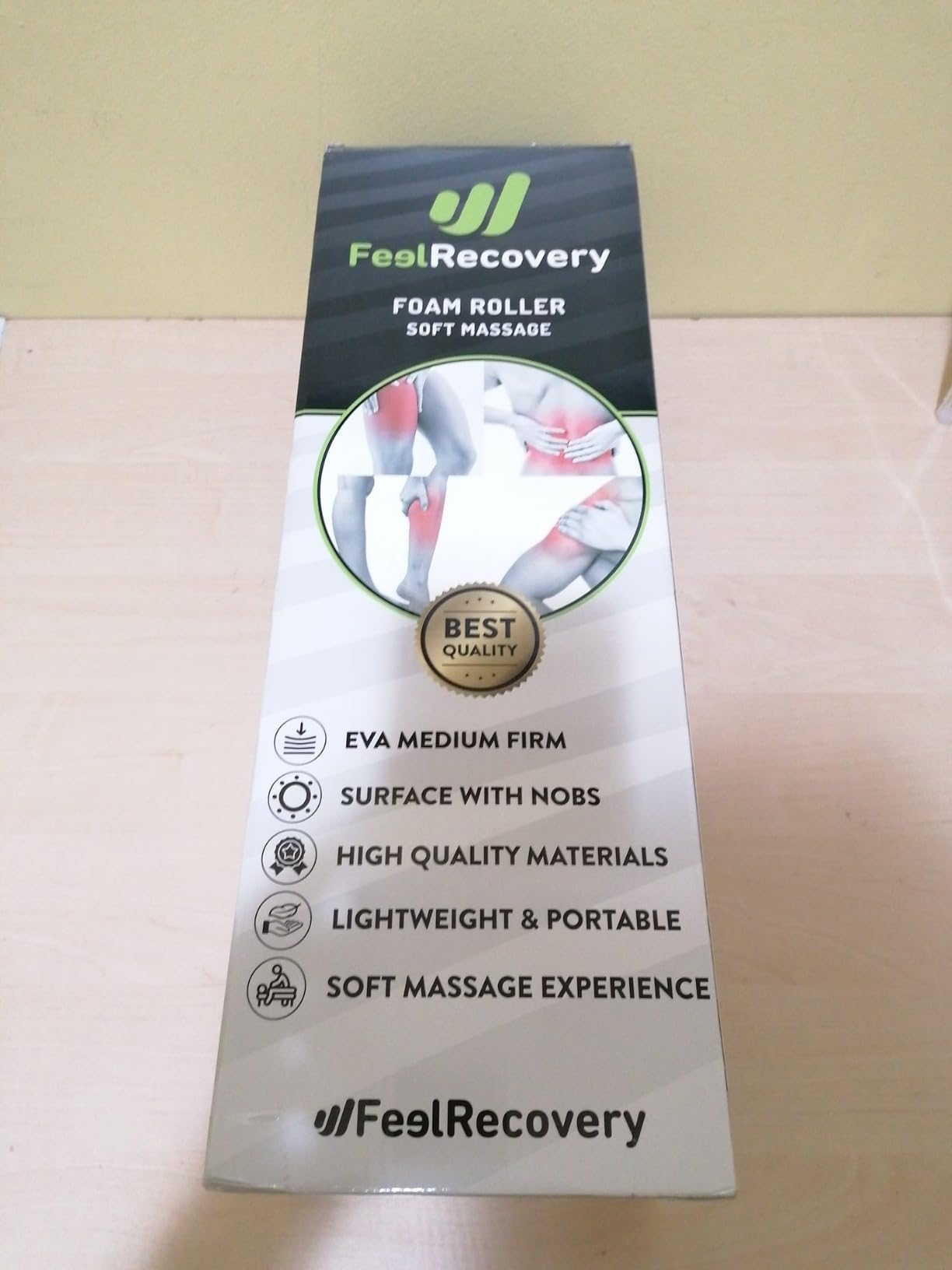 Feel Recovery foam roller 45x15 cm rullo massaggio EVA