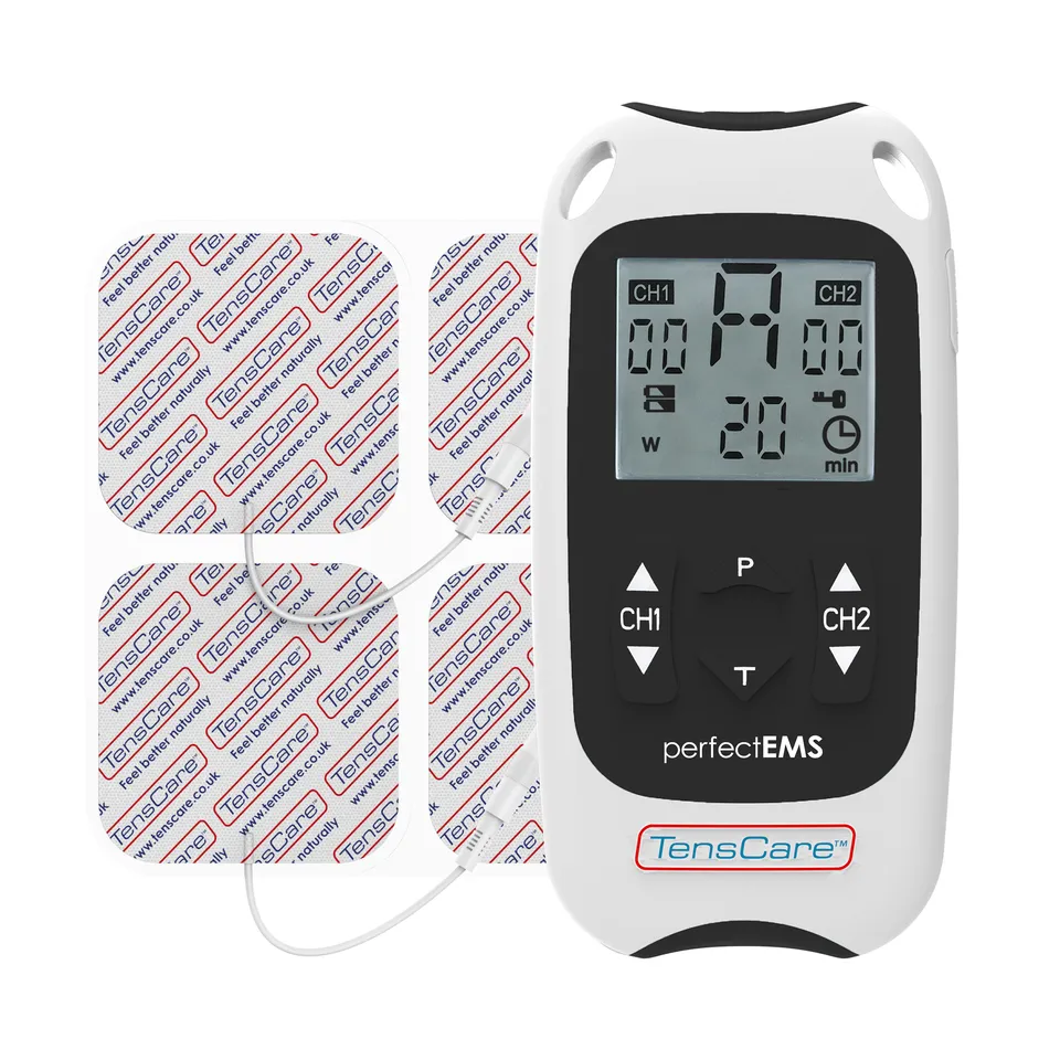 TensCare Perfect EMS Elettrostimolatore Muscolare 2 Canali