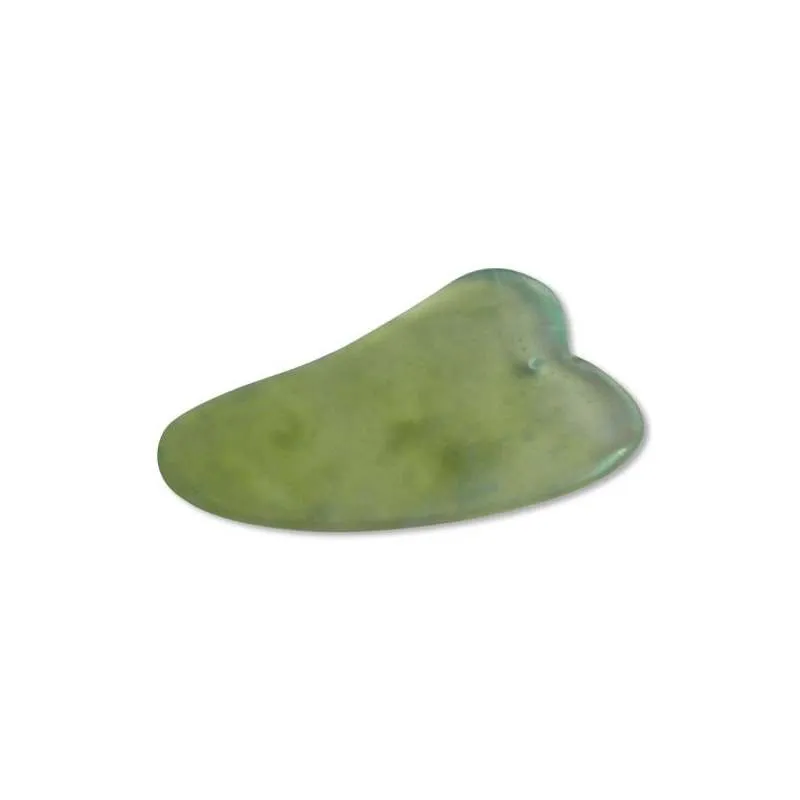 Fiziosan Gua sha cuore di giada massaggiatore viso