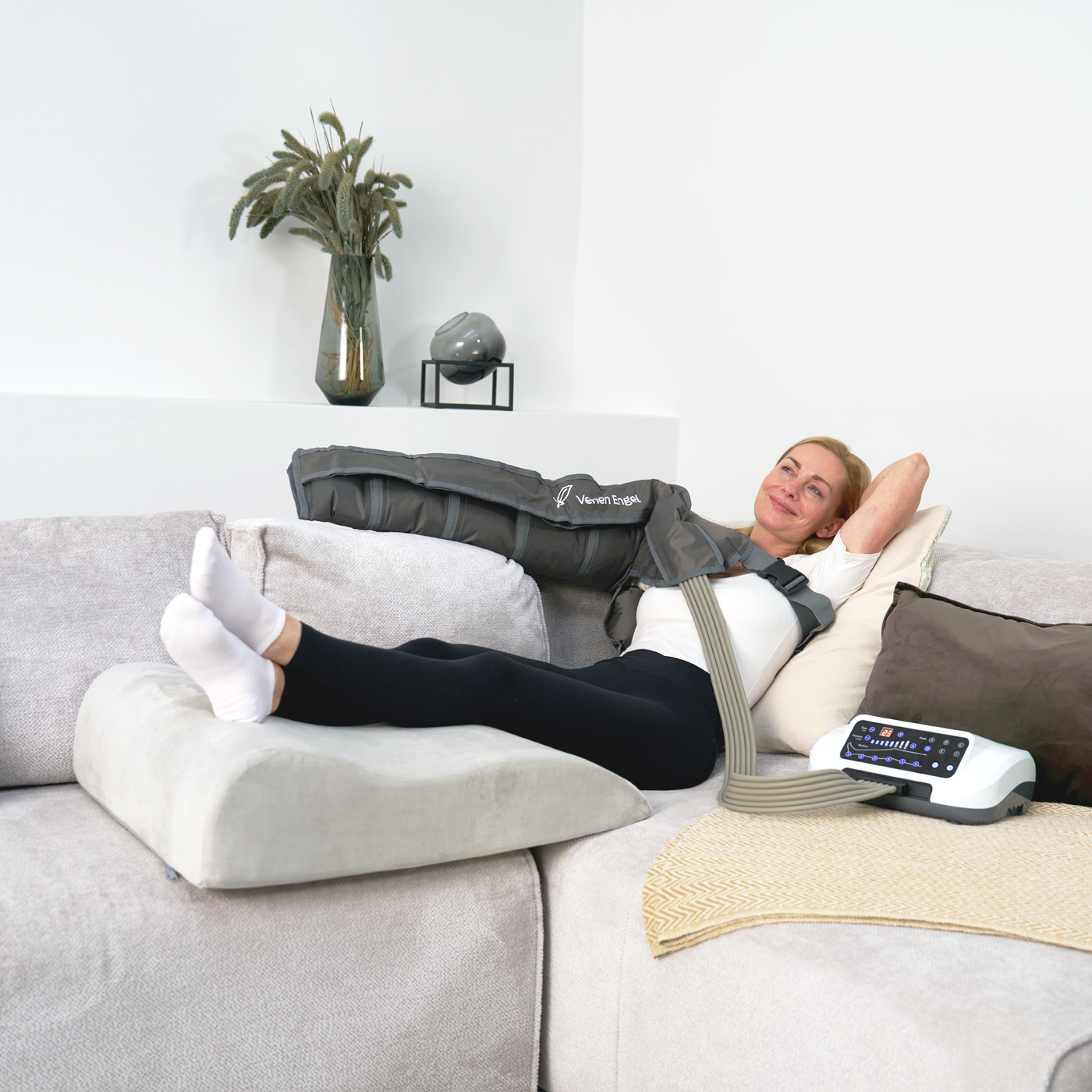 Venen Engel Comfort Cuscino gambe memory foam 66x50 cm