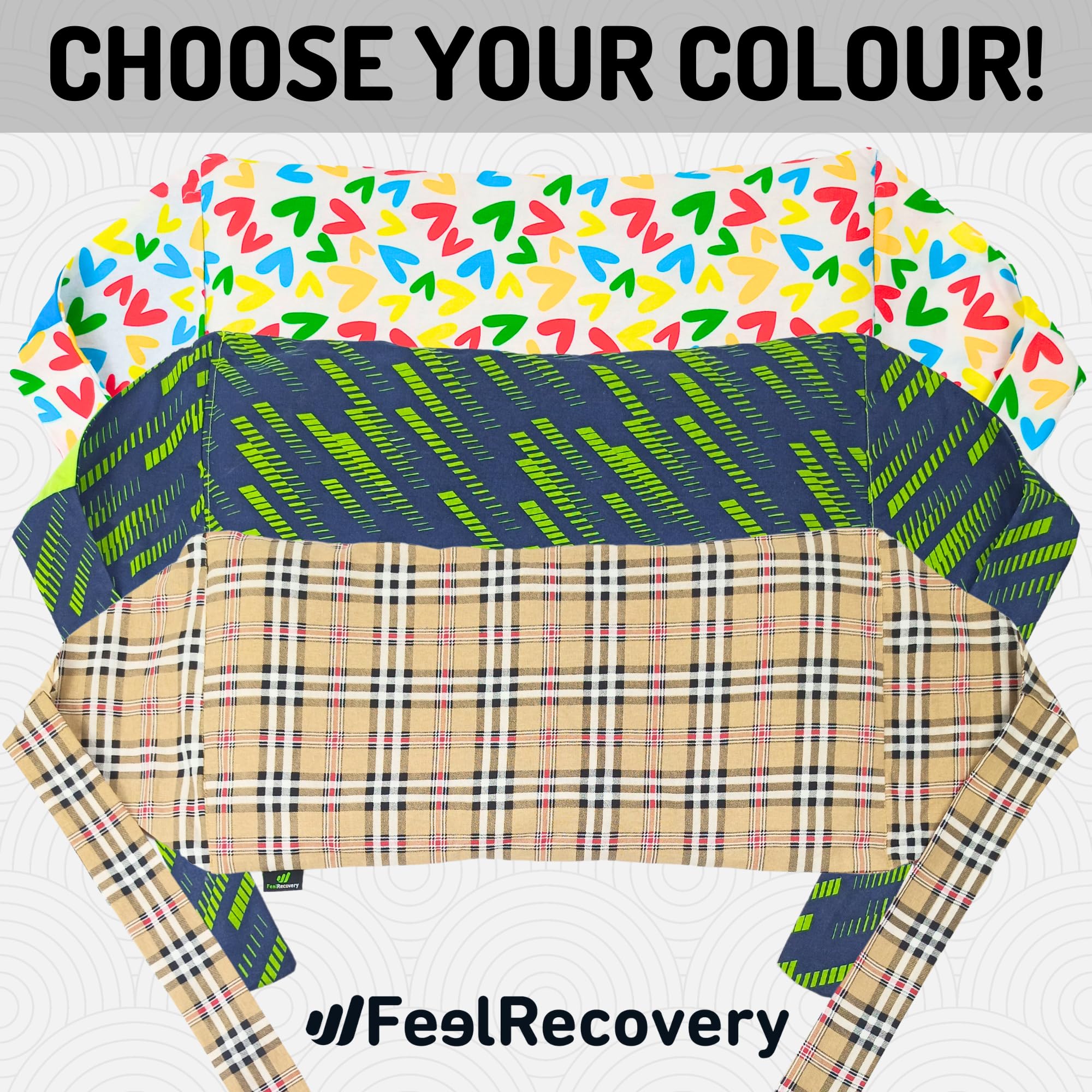 Feel Recovery Fascia Termica Oxford Cuscino Semi 50x25