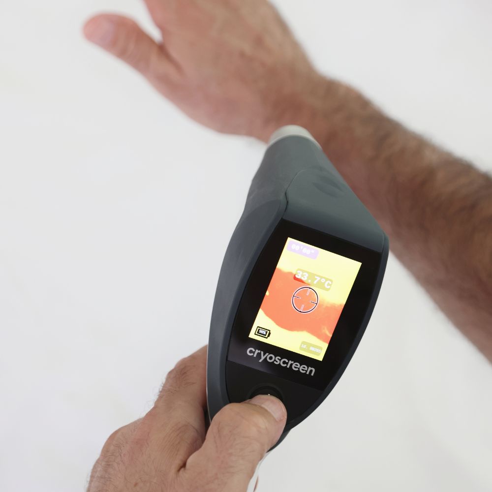 Fiziosan Cryoscreen dispositivo crioterapia CO2 portatile