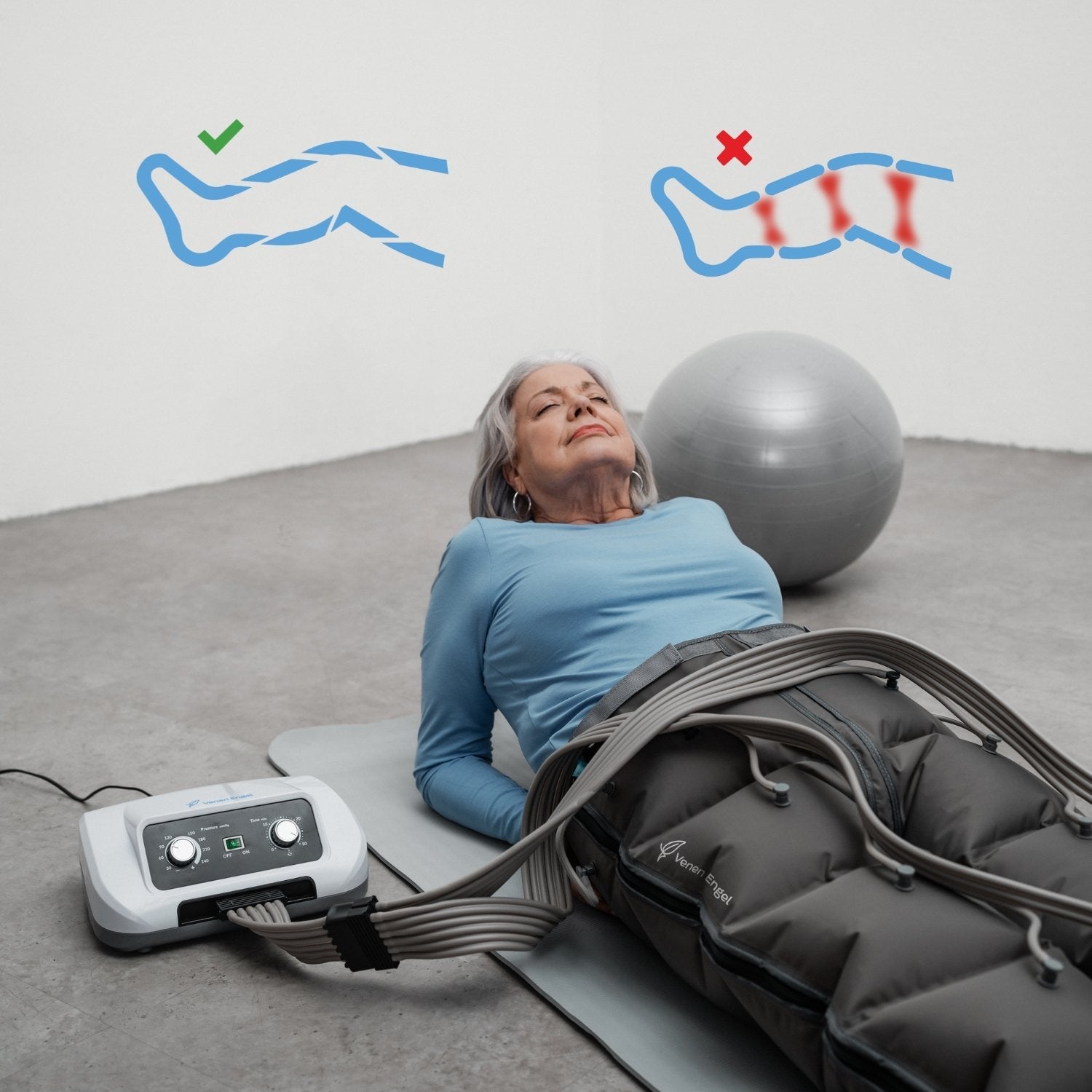 Venen Engel 6 Massaggiatore Compressione Gambe Ricondizionato