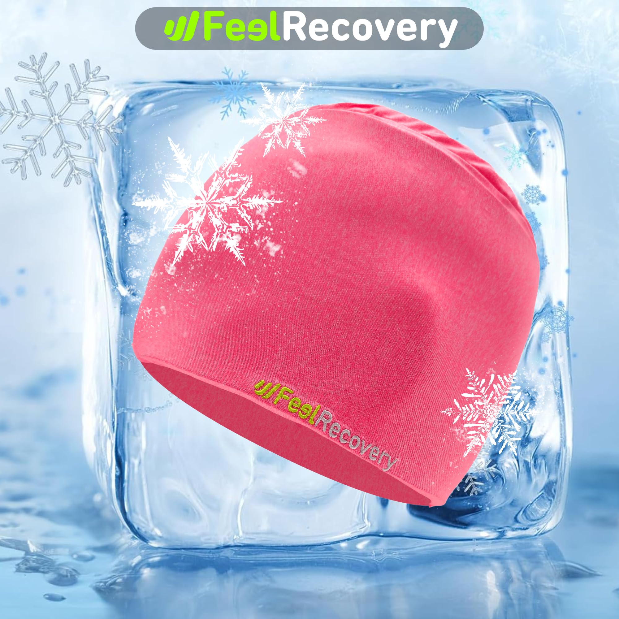 Feel Recovery Maschera Emicrania 360 Rosa Gel Riutilizzabile