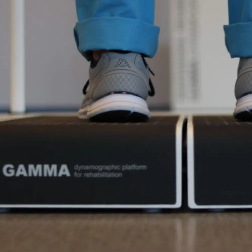 Fiziosan Gamma piattaforma equilibrio riabilitazione biofeedback
