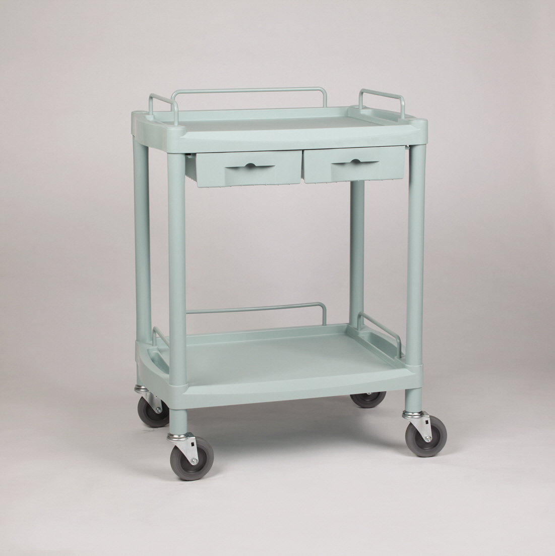 NewAge Letti e Carrelli OK Farma 1 carrello 2 ripiani 2 cassetti