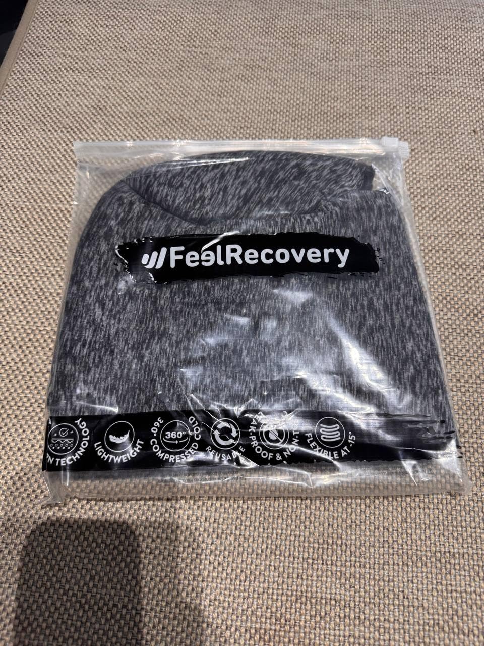 Feel Recovery Maschera Emicrania 360 Rosa Gel Riutilizzabile