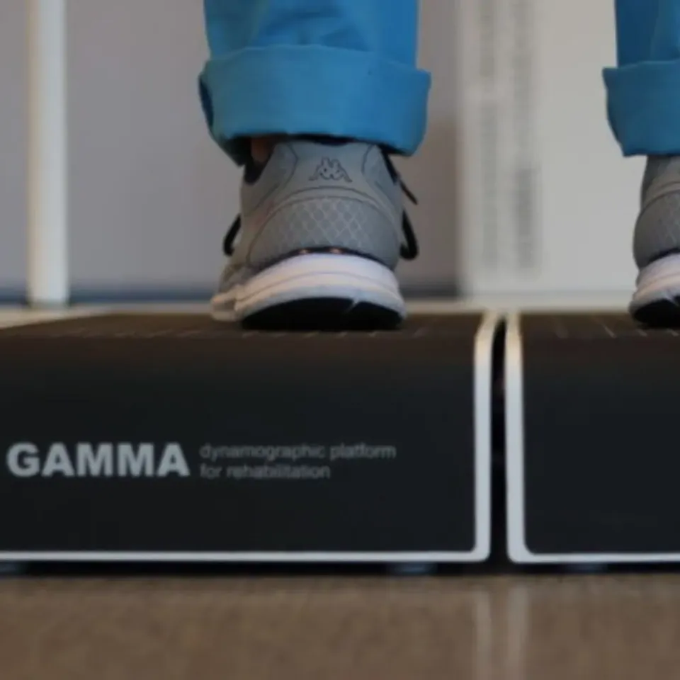 Fiziosan Gamma piattaforma equilibrio riabilitazione biofeedback