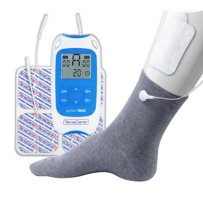 TensCare Perfect TENS elettrostimolatore con iSock Large
