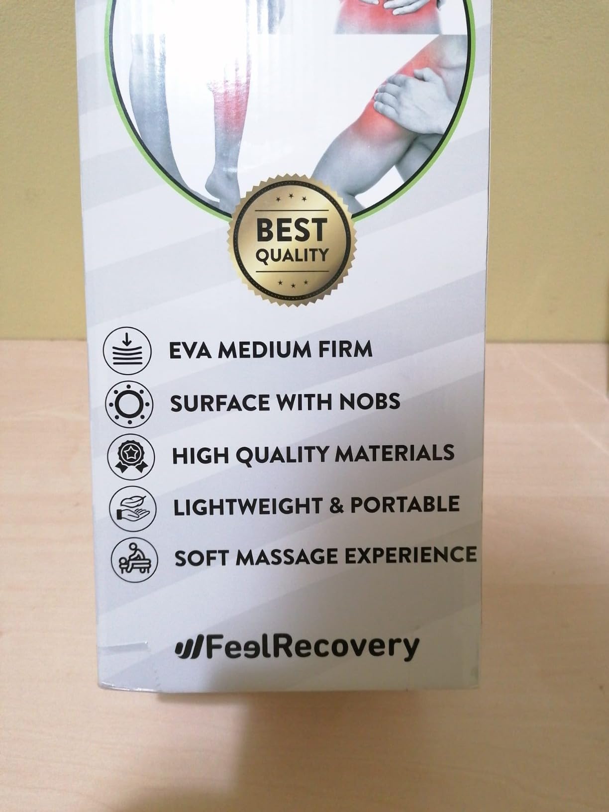 Feel Recovery foam roller 45x15 cm rullo massaggio EVA