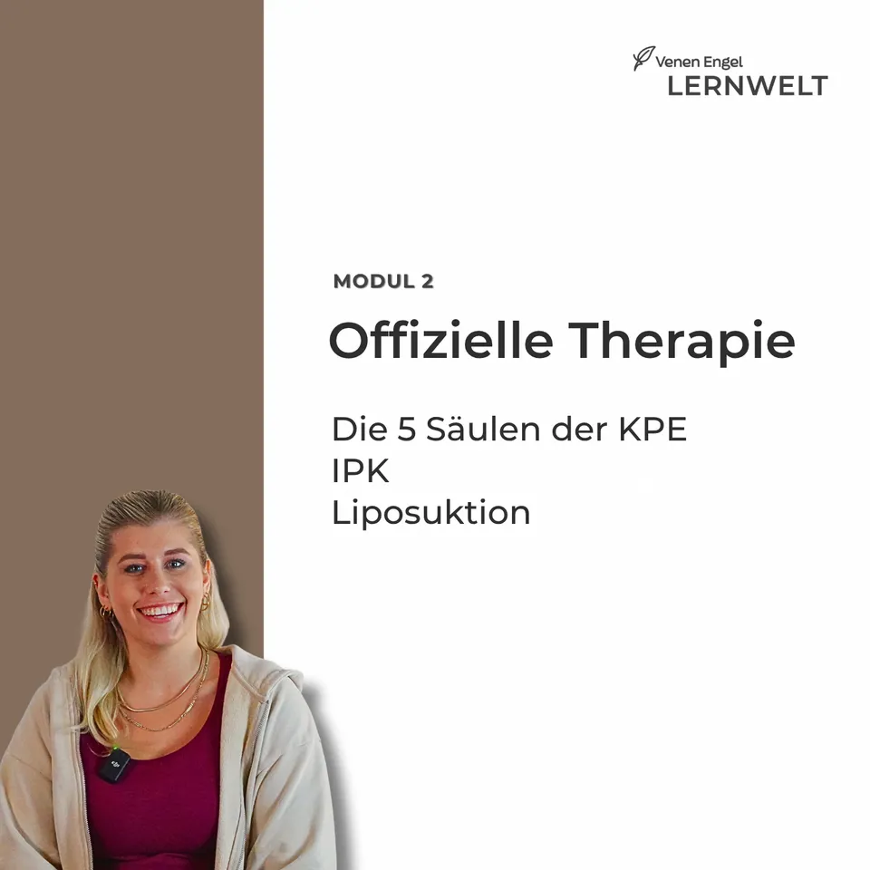 Venen Engel Lernwelt Modulo 2 corso digitale pressoterapia