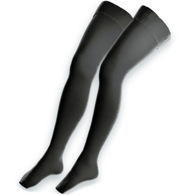 Venen Engel calze contenitive lunghe autoreggenti Black Beauty