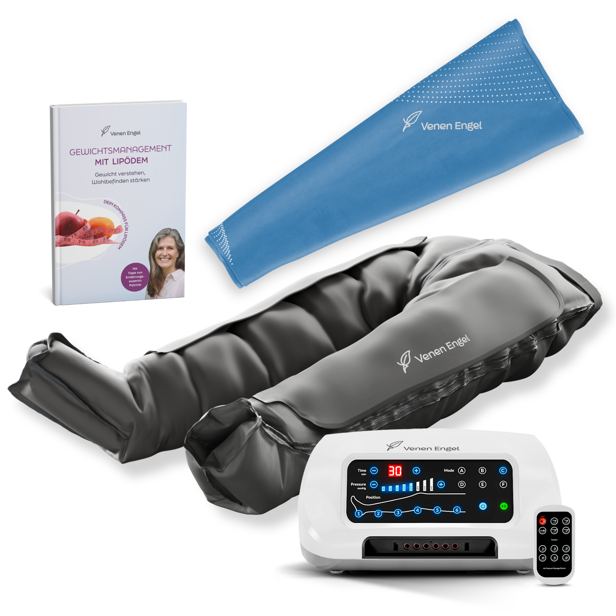 Venen Engel 6 Premium kit pressoterapia Cool Berry