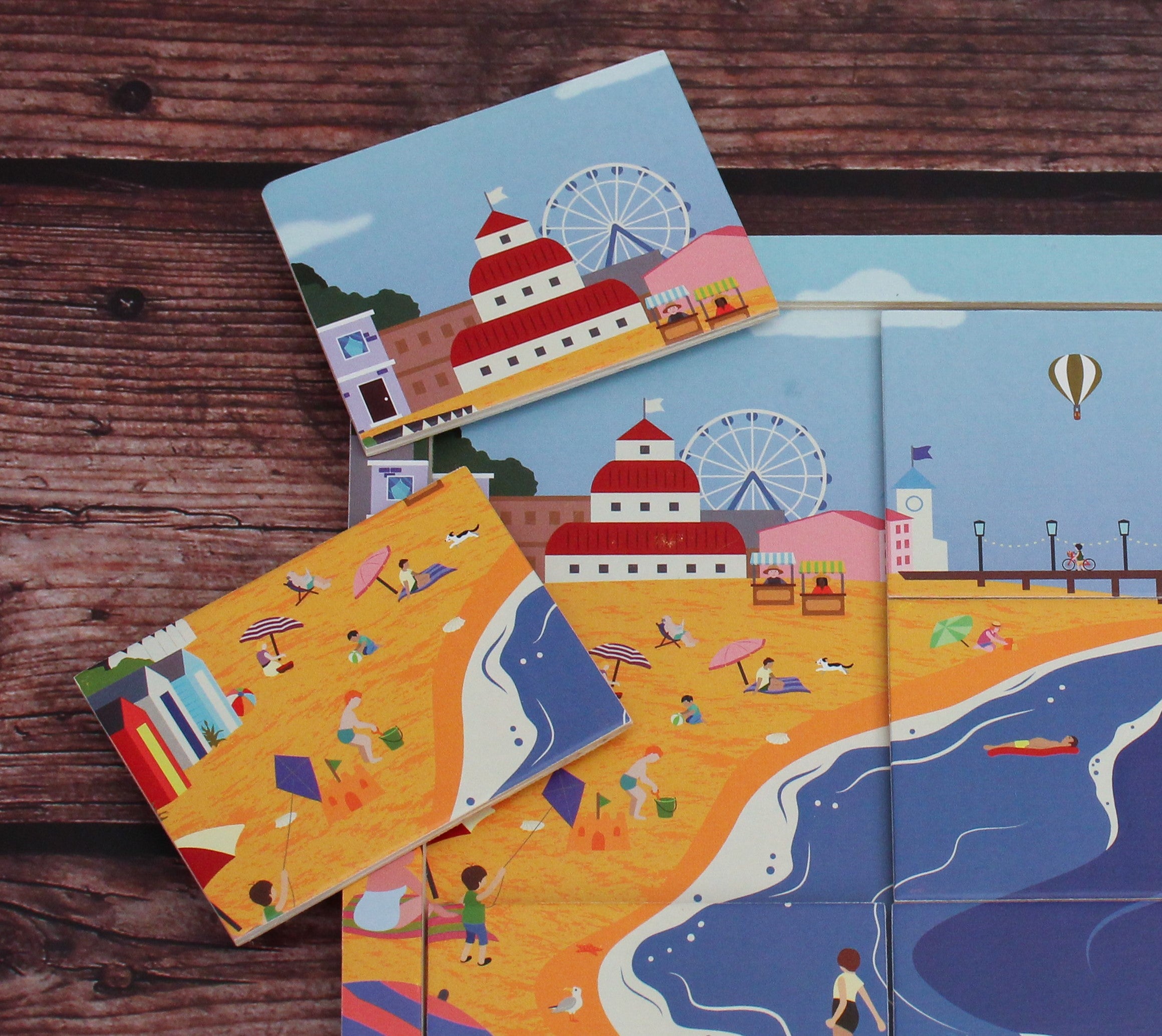 TensCare Seaside puzzle legno 9 pezzi per demenza