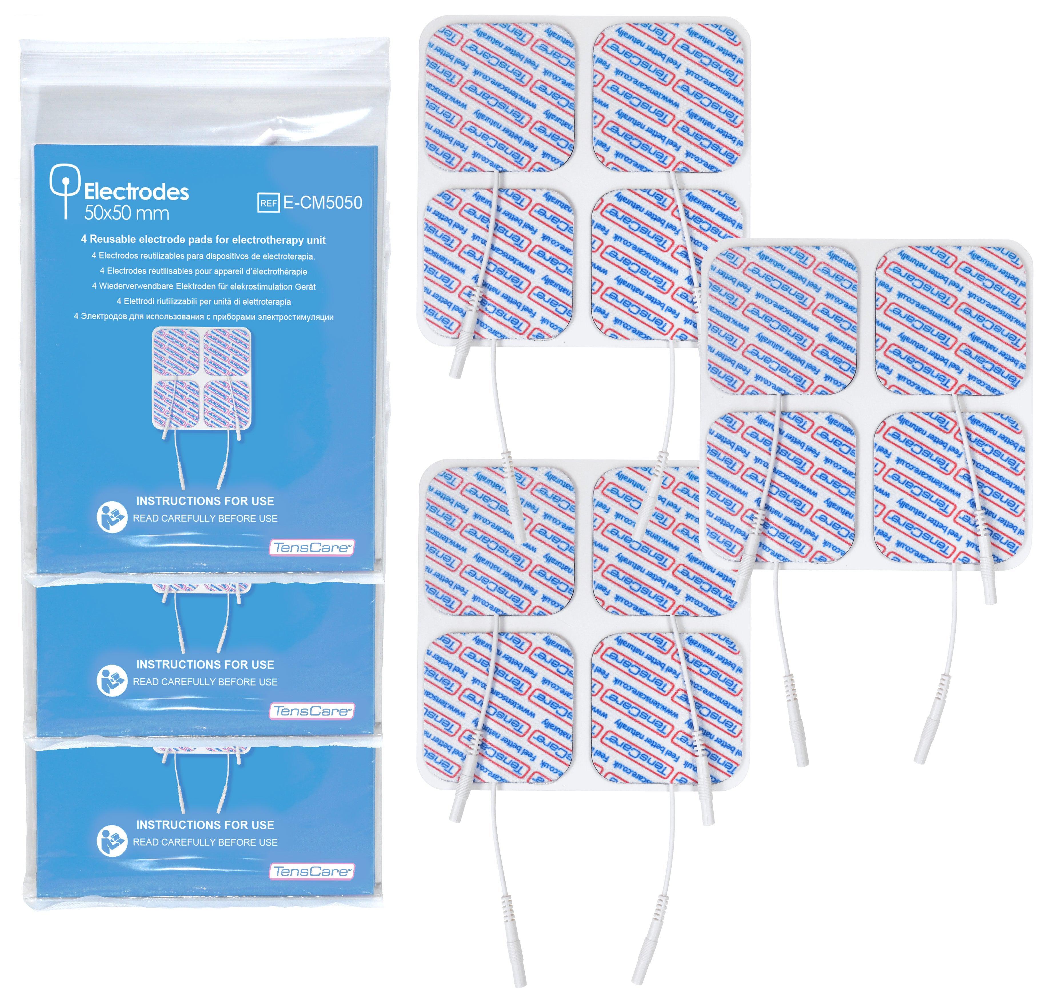 Tenscare Electrodes elettrodi 50x50mm 4 pezzi dolore muscoli