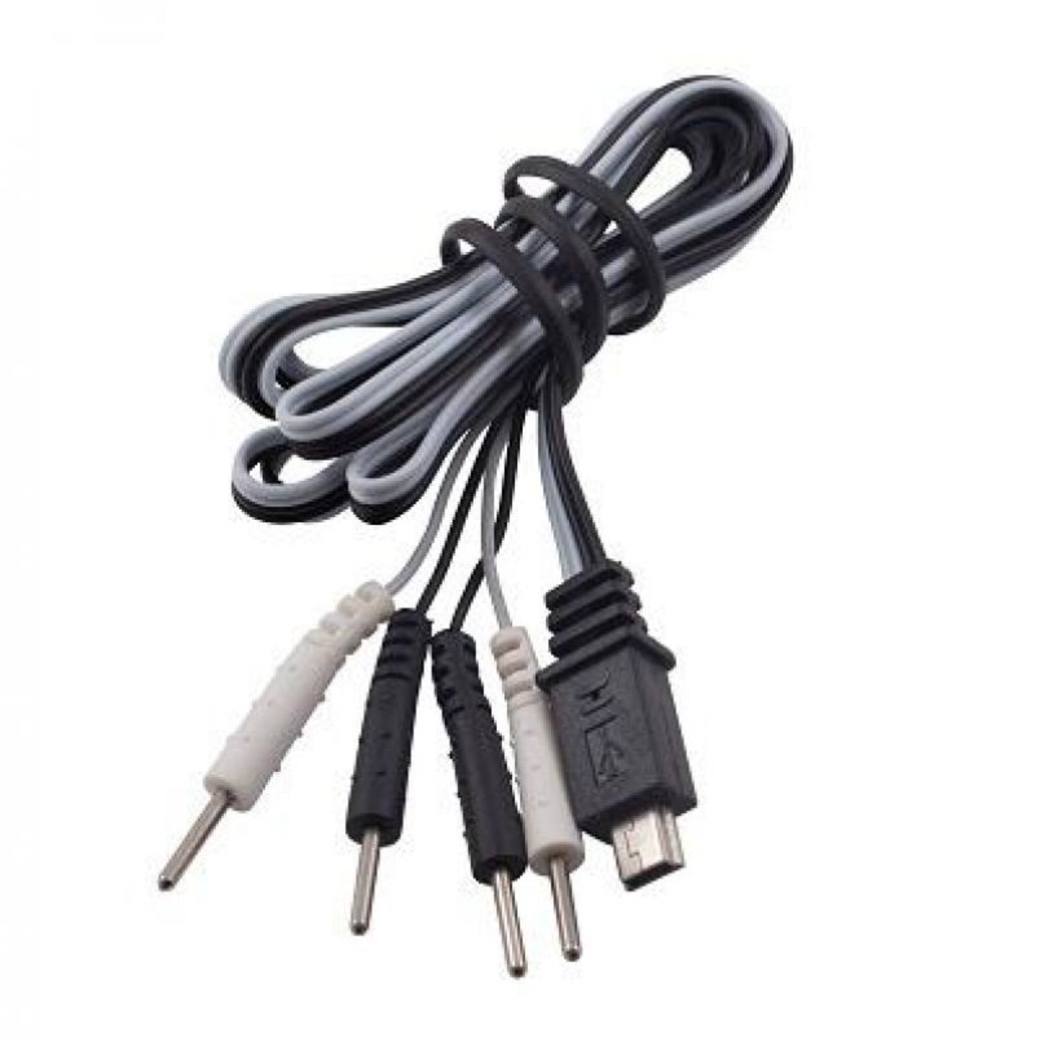 TensCare Leads cavo doppio iTouch Easy/Plus mini-USB metallo