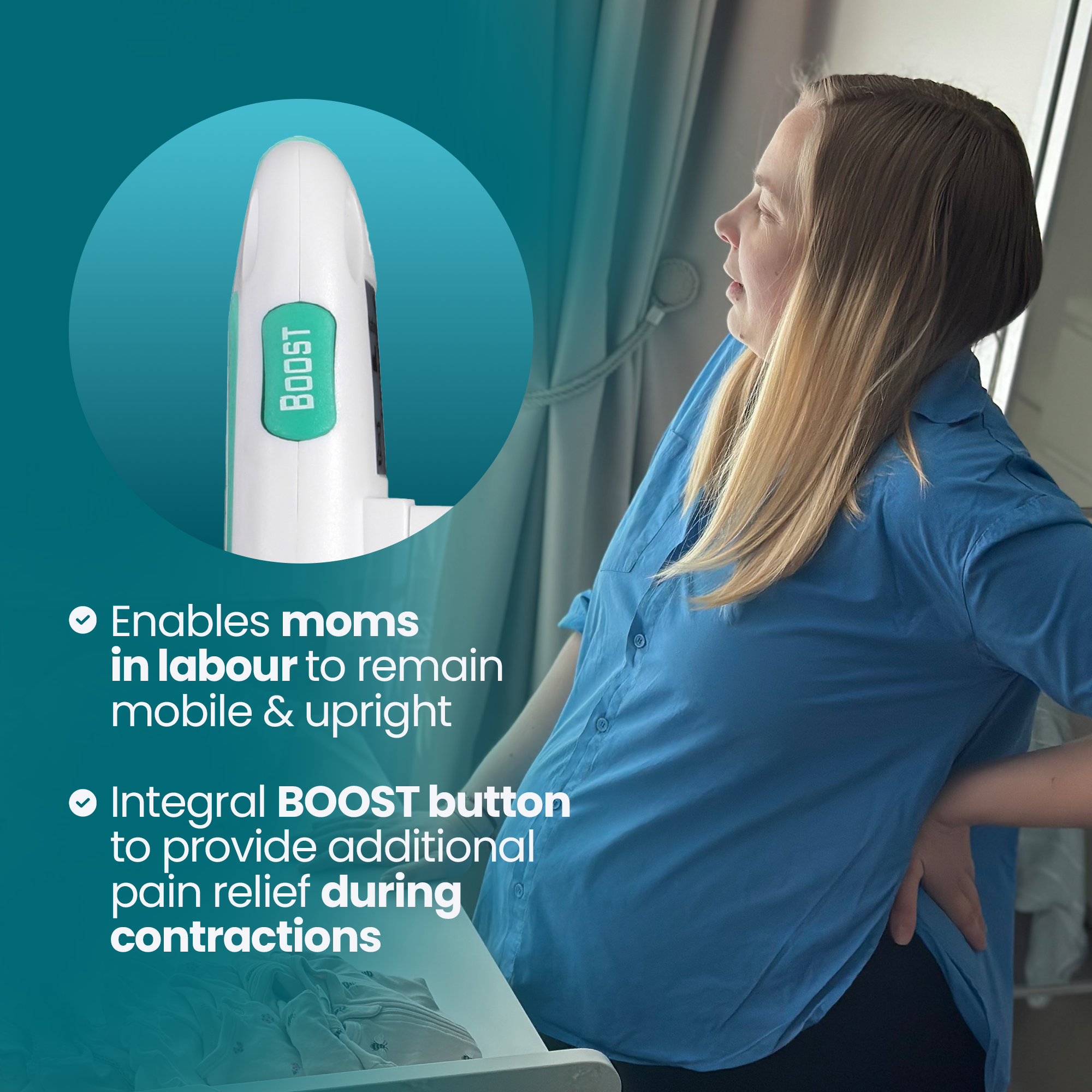 TensCare Perfect mamaTENS elettrostimolatore TENS parto