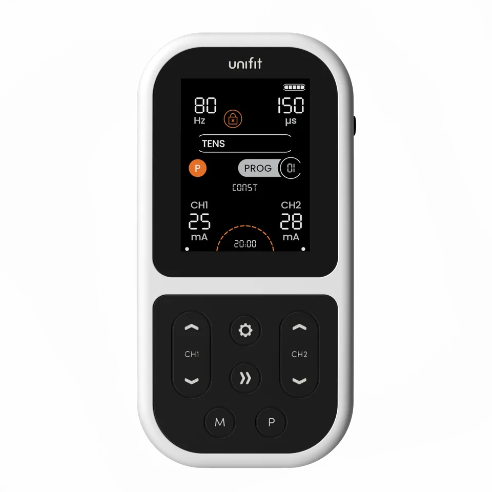 TensCare Unifit Elettrostimolatore TENS EMS Massaggio 12 Programmi