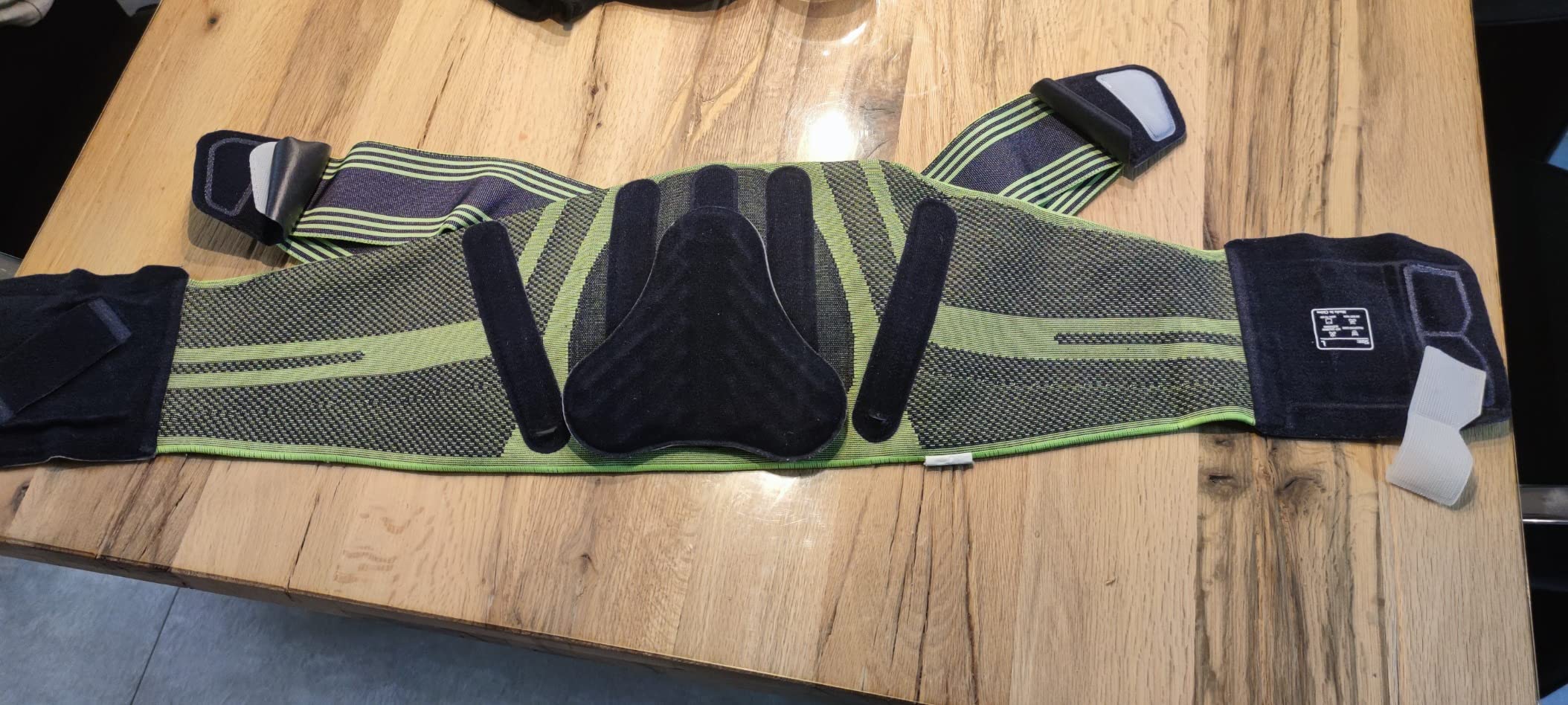 Feel Recovery Fascia Lombare XL Bustino Schiena Nero