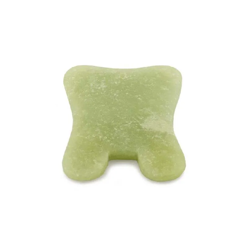 Fiziosan Gua Sha quadrato in giada per massaggio