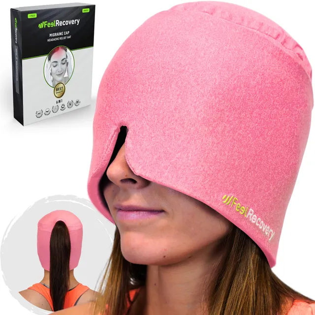 Feel Recovery Maschera Emicrania 360 Rosa Gel Riutilizzabile