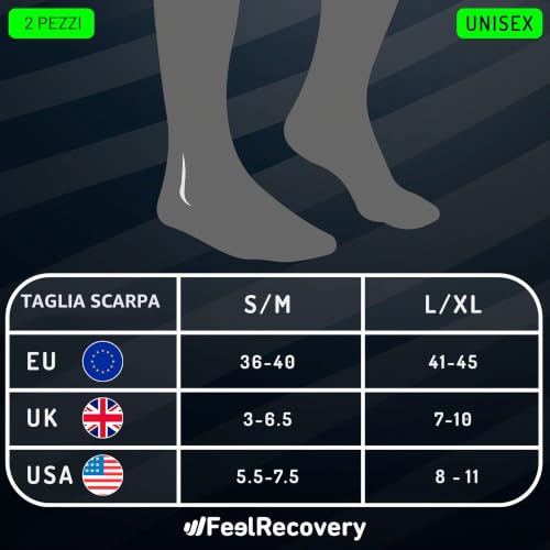 Feel Recovery Pantofole Scaldapiedi Microonde Cotone S/M