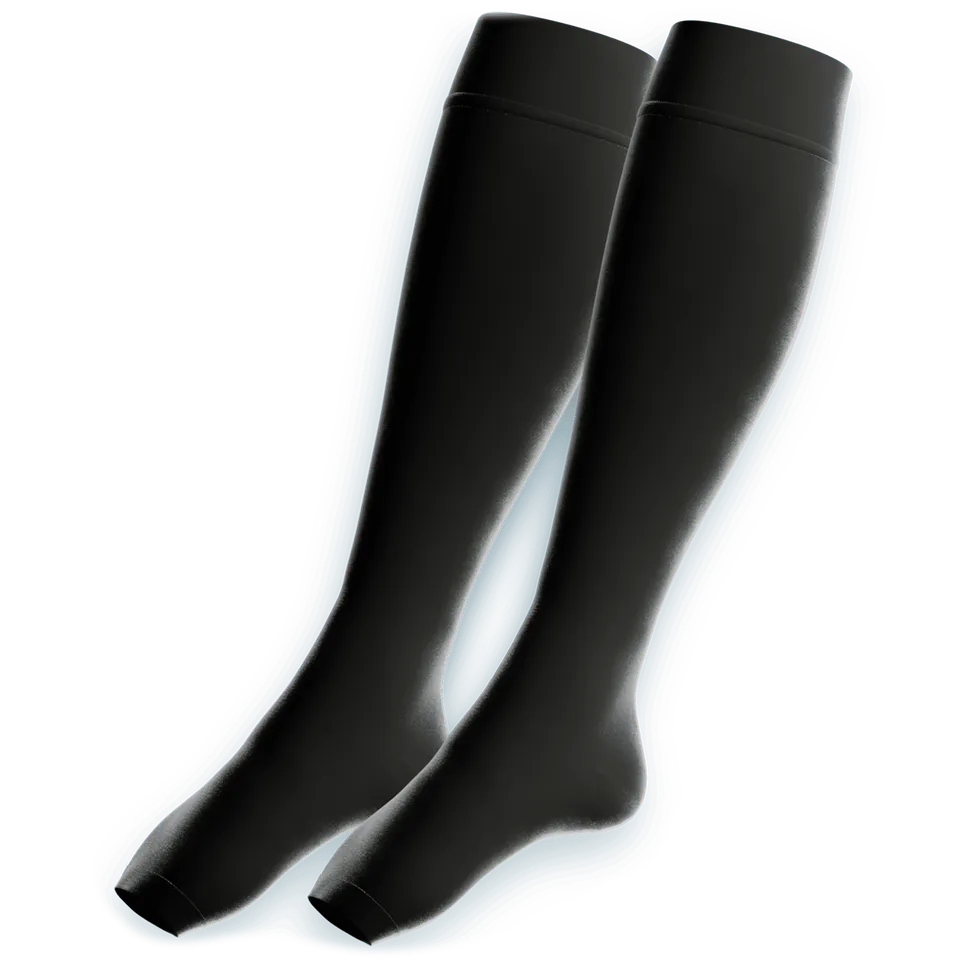 Venen Engel Calze compressione al ginocchio Black Beauty