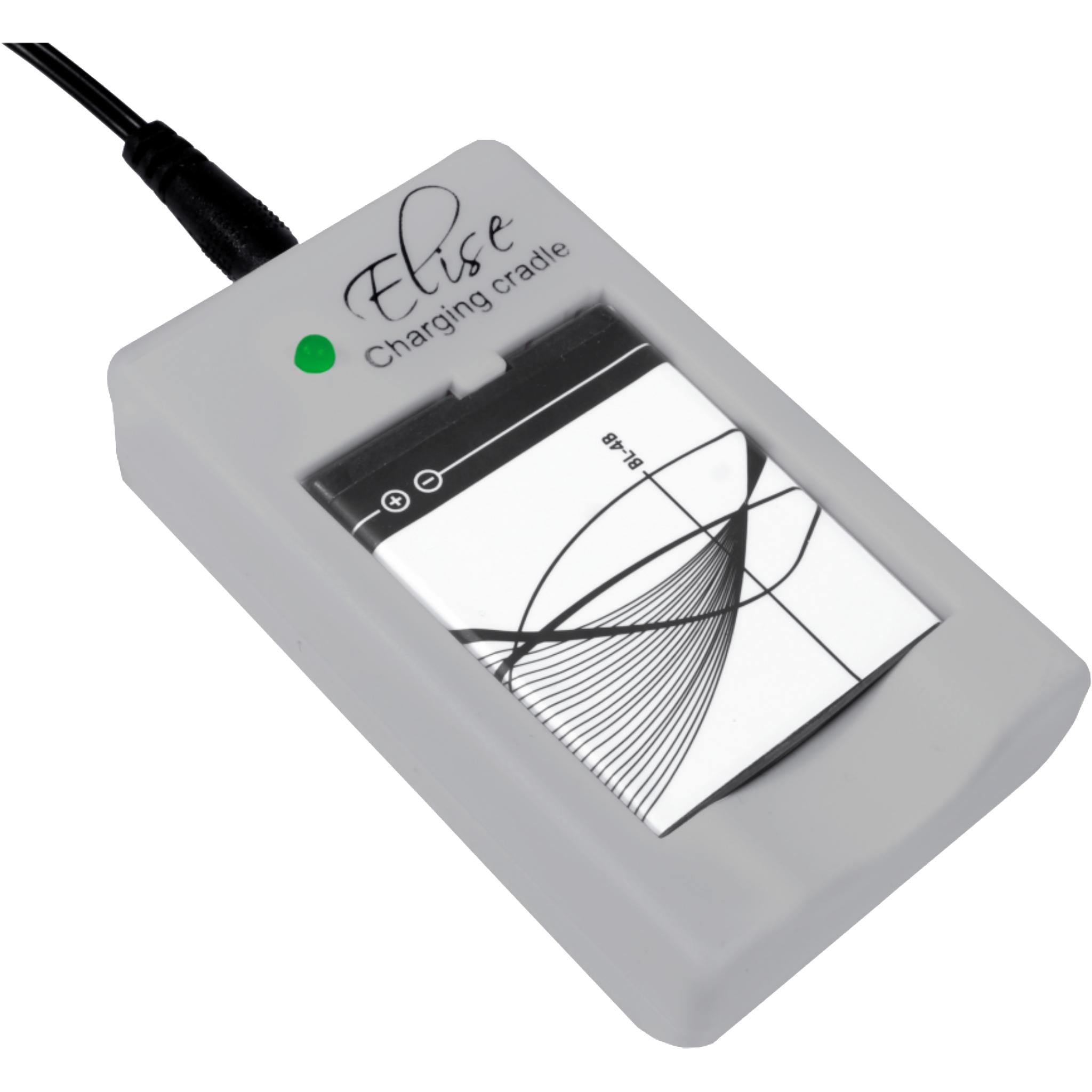 TensCare Elise base ricarica batteria litio