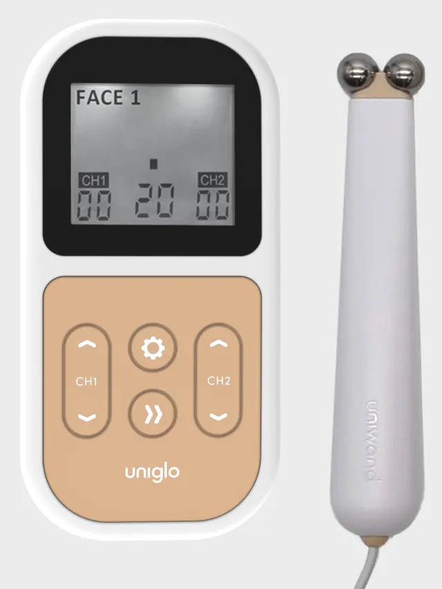 TensCare Beauty Uniglo Uniwand dispositivo microcorrente viso corpo