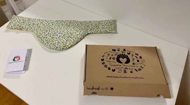 Feel Recovery Oxford Cuscino termico cervicale 60x22 cm lavanda