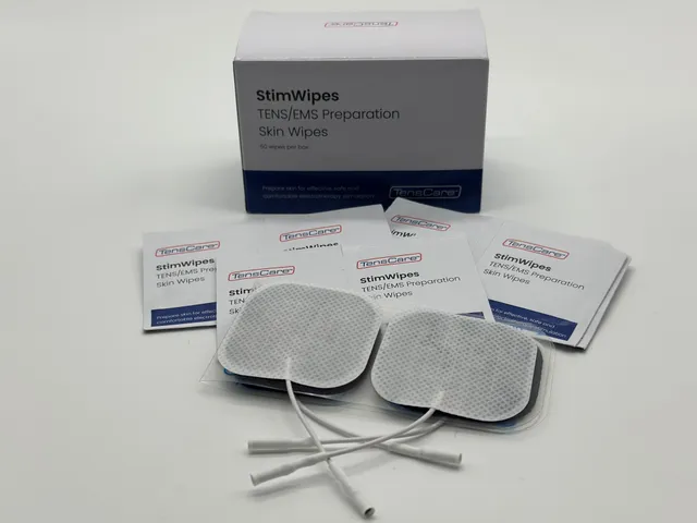 Tenscare StimWipes salviette pelle TENS EMS monouso