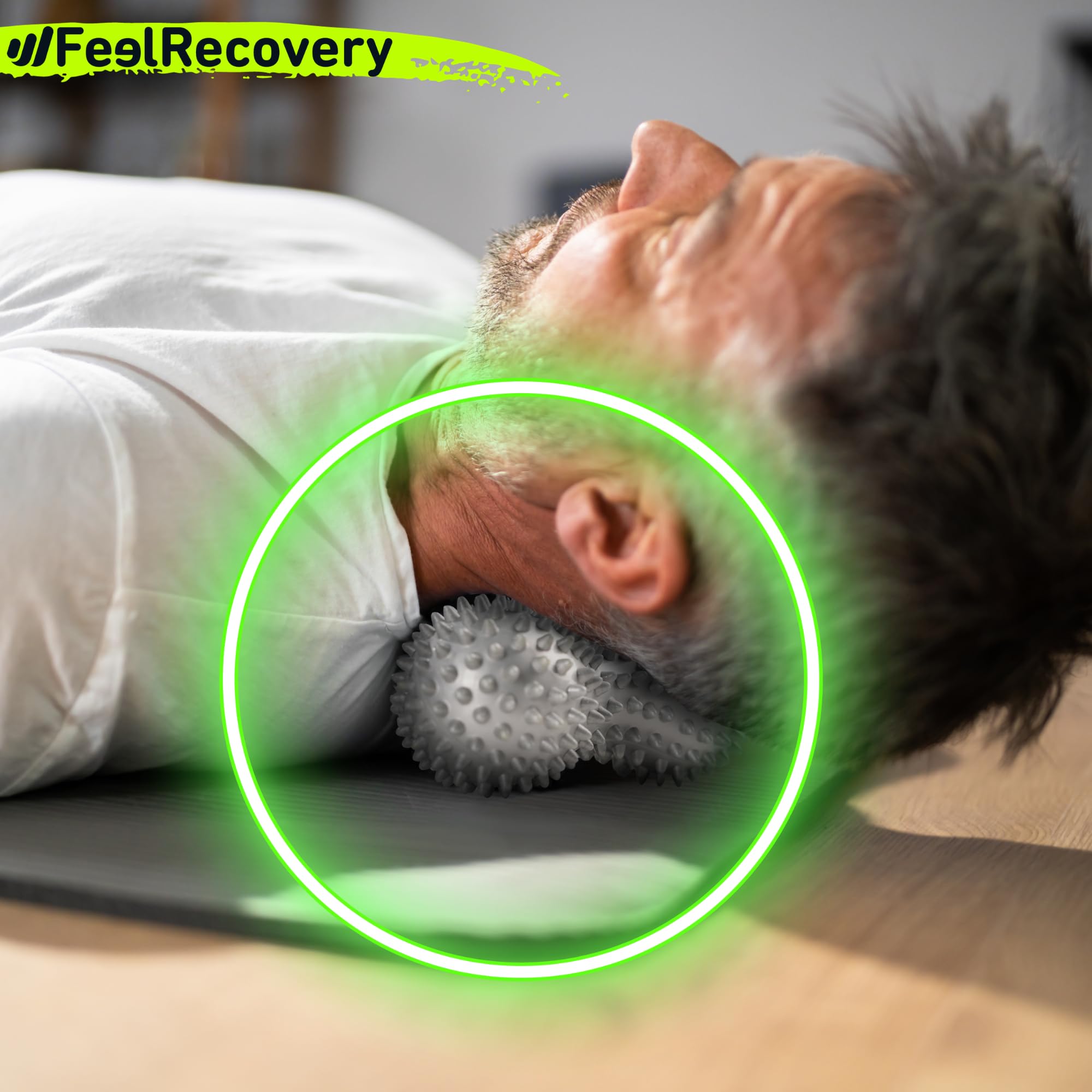Feel Recovery Set 3 palline massaggio riccio miofasciale