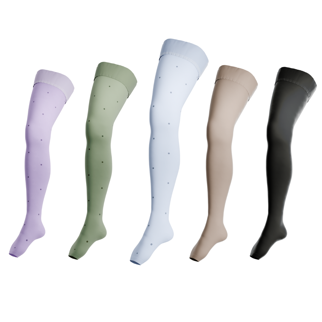 Venen Engel Calze a compressione autoreggenti Nudo Classico