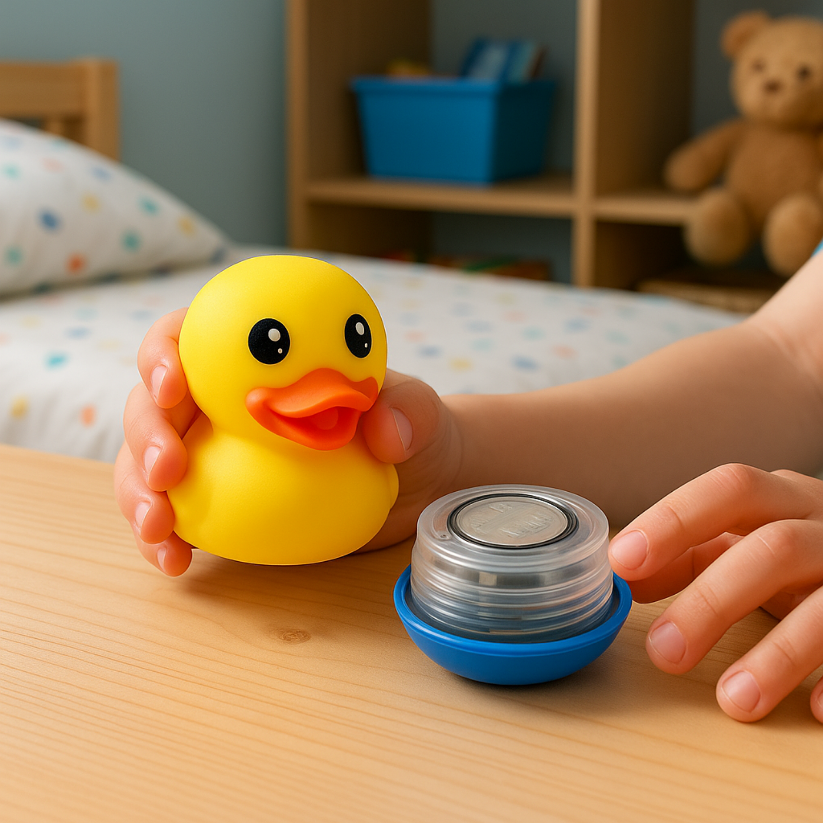 TensCare Digi Duck+ Termometro Bagnetto Papera LCD