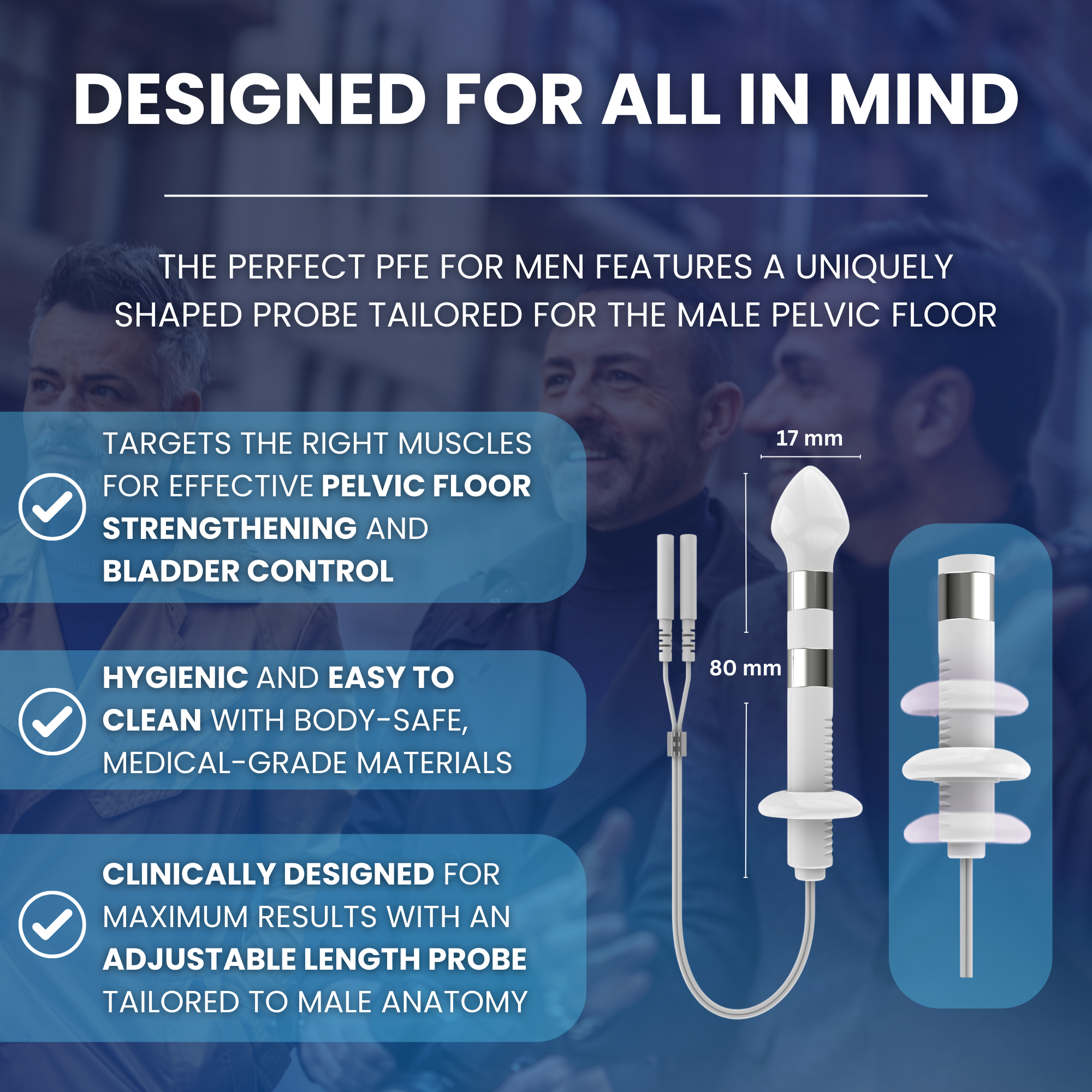 TensCare Perfect PFE Men elettrostimolatore pelvico uomo