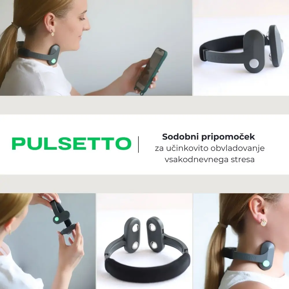 Fiziosan Velnes Pulsetto stimolatore nervo vago antistress 5 programmi