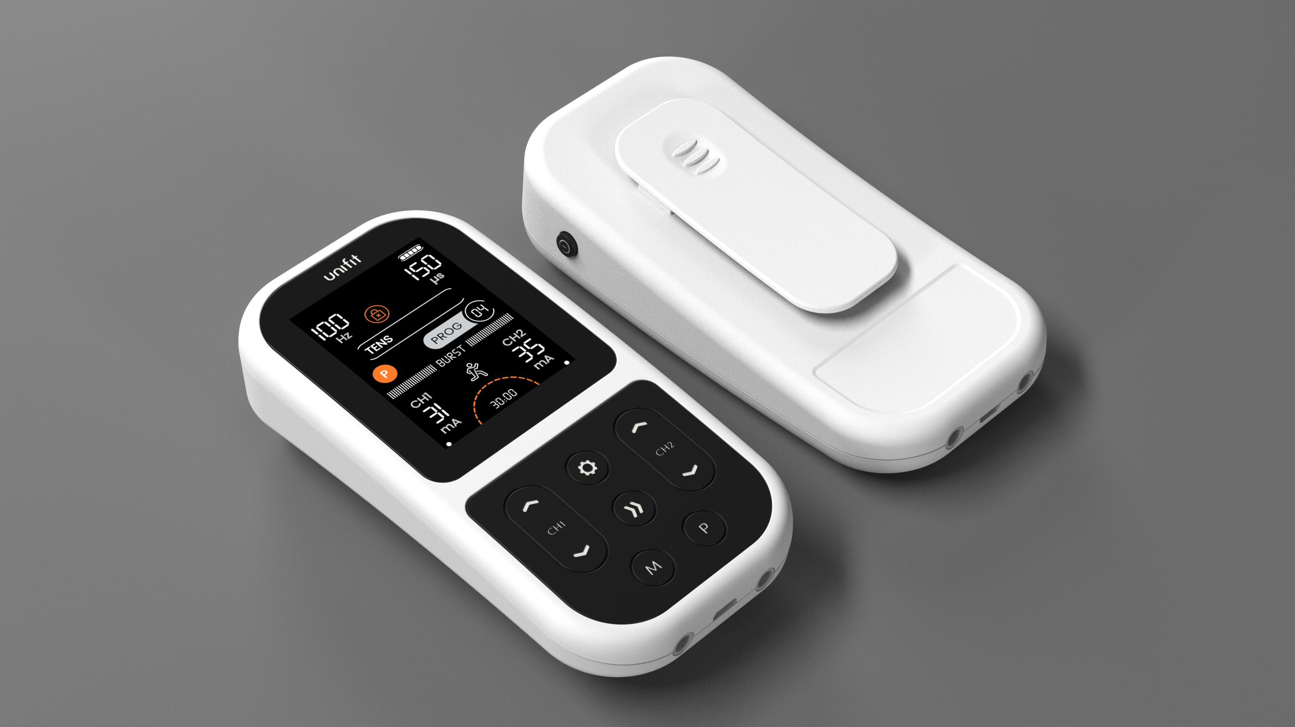 TensCare Unifit Elettrostimolatore TENS EMS Massaggio 12 Programmi
