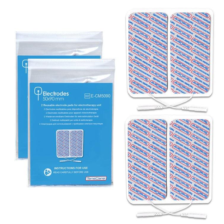 Tenscare Electrodes 50x90mm cerotti TENS 4 elettrodi
