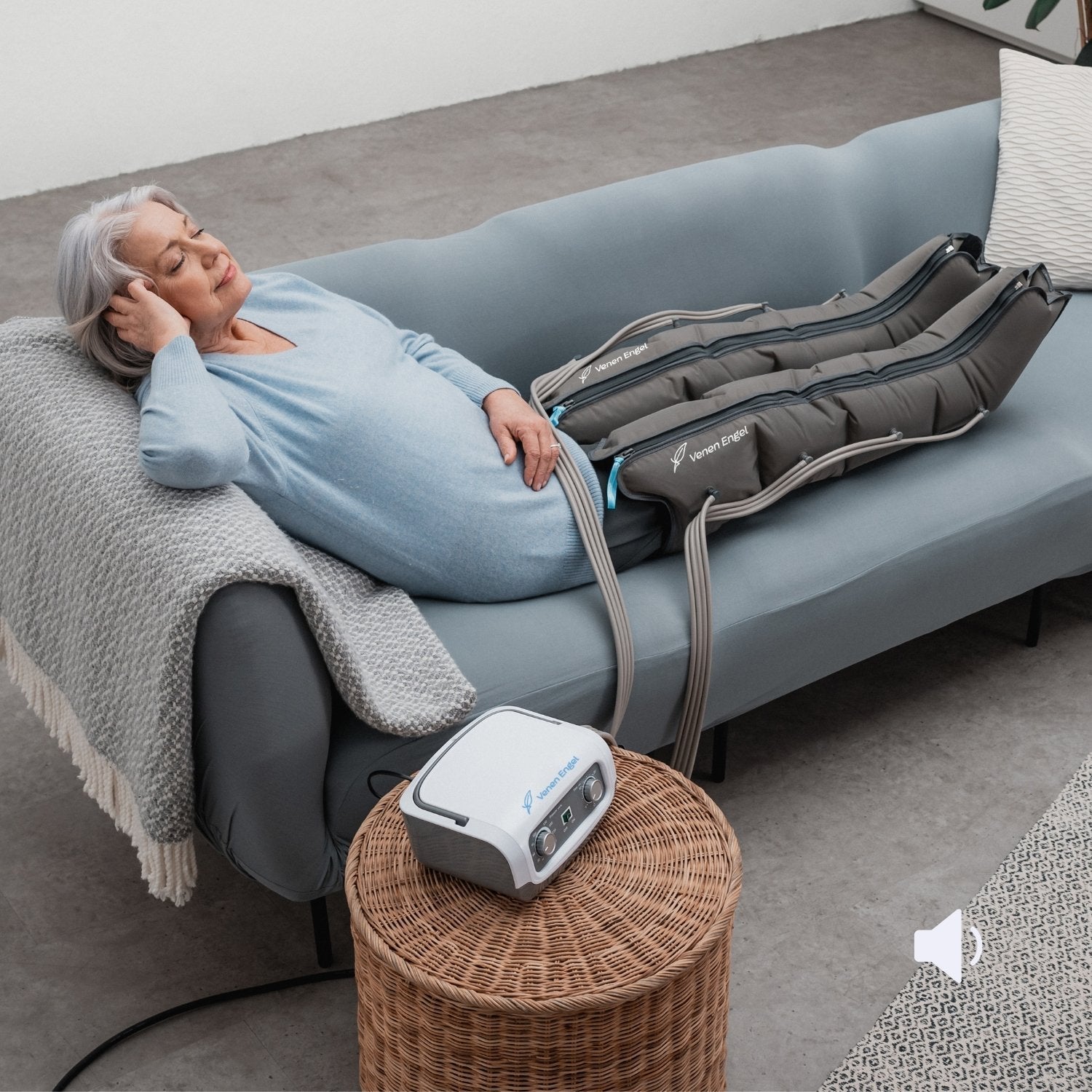 Venen Engel 4 Massaggiatore a compressione gambe+addome outlet