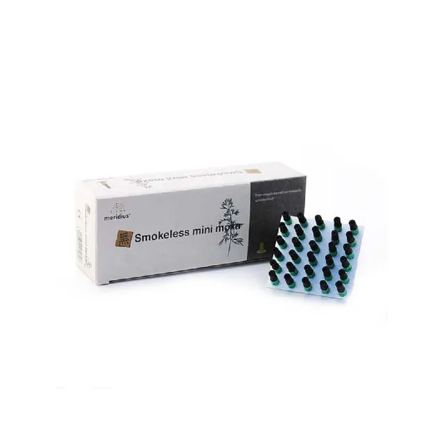 Fiziosan Meridius Mini moxa adesiva senza fumo 180 pezzi