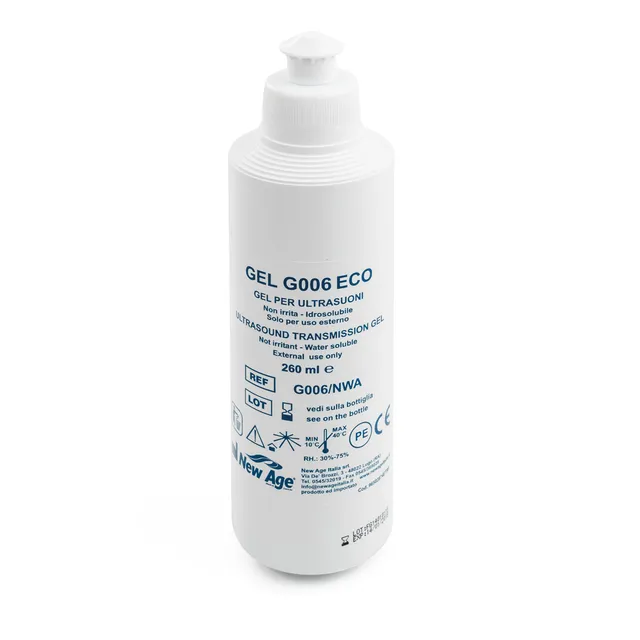 NewAge Accessori Gel Ultrasuoni Elettroterapia 250 g Conduttivo